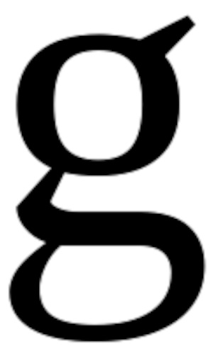 lowercase g