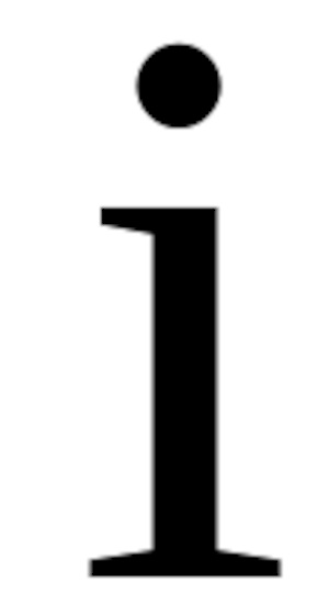 lowercase i
