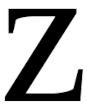 lowercase z