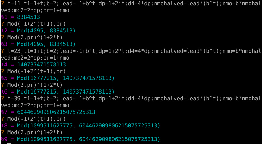 calculation with numeric output